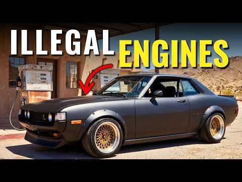 11 Japanese Engines So POWERFUL They Got BANNED In America!