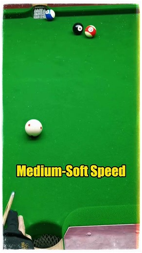 No Angle on 8-Ball? 🚫 The "Soft Kick" Escape! 🤫 Right Spin Magic ✨ #poolhacks #billiards #pool1
