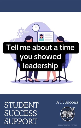 Ever notice how med school applications and interviews always ask about leadership? Medicine is team-based. Doctors lead care teams, communicate under pressure, make difficult decisions, and advocate for patients even when it’s uncomfortable. Leadership shows up when you take responsibility, speak up, mentor others, or step in when something isn’t right. Leadership isn’t about titles. It’s about impact. 🩺#medstudent #interviews #leadership #medicalstudent #med