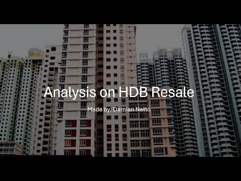V22 - Analysis on HDB Resale Flat Prices