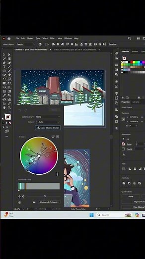 How to Pick Colors from an Image in Adobe Illustrator | 1-Minute Tips
