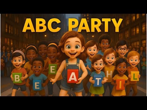 ABC Party Fun! Sing, Dance & Learn Together 🎉