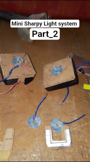 Mini Sharpy Light system making video 😍😍😍😍😍😍