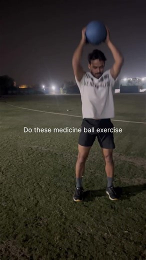 Do these medicine ball exercise #minivlog #bowlervibes #vlog