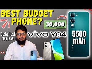 Vivo Y04 Detailed Review | Best Budget Smartphone 2025? Full Specs, hotspot signals, Camera Test