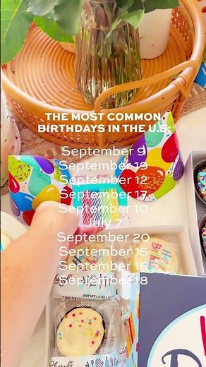 The Most Common Birthdays in the U.S. | Top 10 Birth Dates