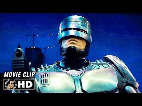 Dead Or Alive Scene | ROBOCOP (1987) Sci-Fi, Movie CLIP HD
