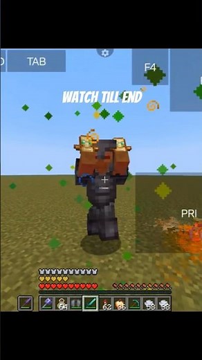 Unlimited Totem Zombie 🔥 #minecraft #minecraftmemes #shorts #gaming