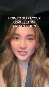 345K views · 12K reactions | Final research defense tips for first-time researchers | Gianna Abao | Facebook