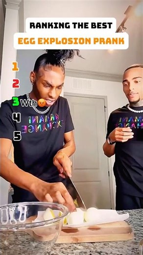 Ranking the best egg explosion pranks #tiktokviral #shorts