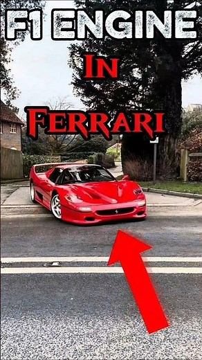 The Car with a F1 Engine 😱
