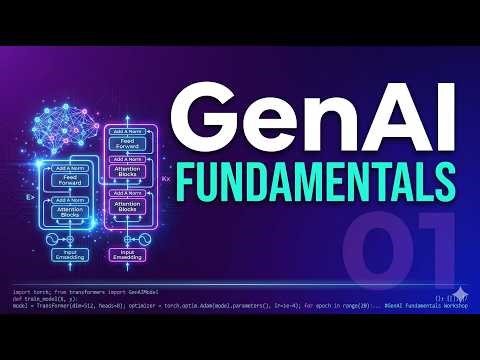 GenAI Workshop 1: Fundamentals — Tools, Transformers, & GPT-2 Hands-On | Full Session