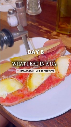 DAY 8 of WAHT I EAT IN A DAY in Granada 🇪🇸
