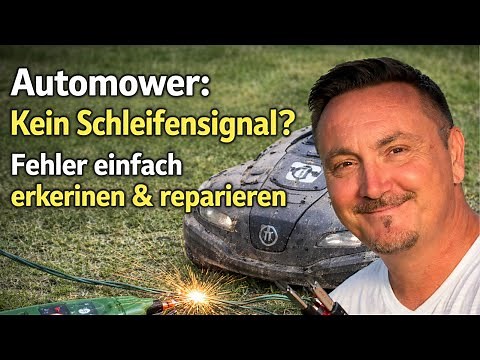 Automower: No loop signal? Easily identify and repair the fault.