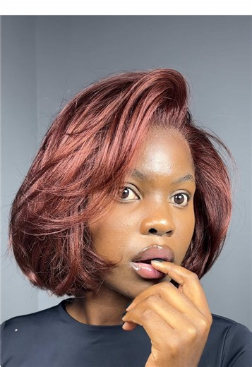 Stunning Blowout Transformation with Bob Hair