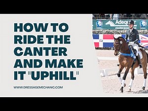 How to ride the canter with Dressage Mechanic, Leif Aho
