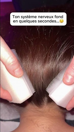 ASMR Papouilles dans les cheveux ✨ #papouille #asmr #massage
