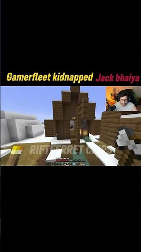 Gamerfleet kidnapped Jack bhaiya 😂 Notgamerfleet minecraft ‪@NotGamerFleet‬ ‪@AnshuBisht‬