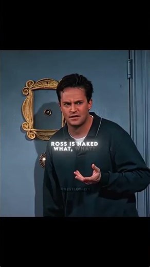 “Is it the same thing that Chandler had?” 🤔 | Friends Edit