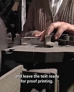 The XIX Century Linotype➡Text Composition and Printing | Eugenio Monesma Documentaries