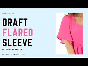 How to Draft Flared sleeve using Richpeace CAD software