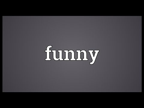 Funny Meaning