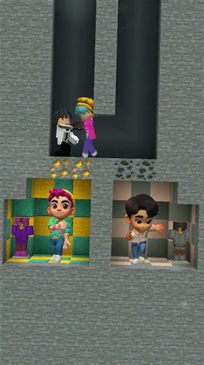 Baby Saja vs Jinu Saja in #minecraftshorts #usa