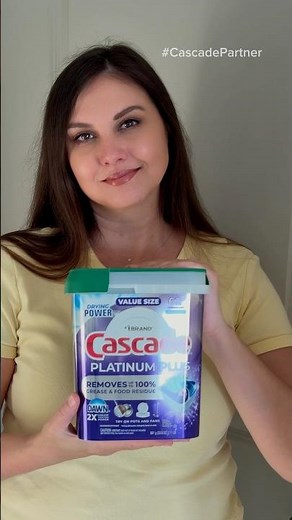 #AD Dirty to Clean ✨ Cascade Platinum Plus Dishwasher Pods Review
