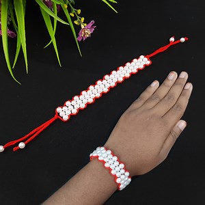 79K views · 1.6K reactions | Diy friendship bracelet ❤️ | pearl bracelet (for friendship day) | Easy Bracelet Making Idea | Dian Diy Tech | Facebook