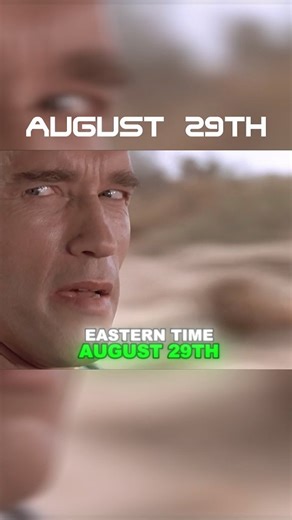What's today's date again? 🎞 Terminator 2: Judgment Day (1991) ✒ James Cameron, William Wisher 🎬 James Cameron 🎥 Arnold Schwarzenegger, Linda Hamilton, Edward Furlong, Robert Patrick, Earl Boen, Joe Morton, S. Epatha Merkerson, Castulo Guerra, Danny Cooksey, Jenette Goldstein, Xander Berkeley 🎵 Brad Fiedel #august29th #skynet #terminator2 | Nostalgic Nebula