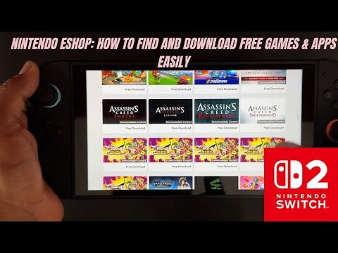 Download Free Games on Nintendo Switch 2 – eShop Guide for Beginners