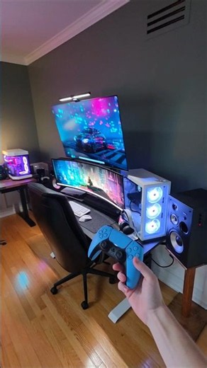 BUILDING GAMING SETUPS IN EVERY ROOM OF MY NEW HOUSE✌️🔥 #gaming #gamingvideos #PS5 #gamingshorts #PC