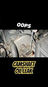 COMMON OIL LEAK CAMSHAFT PLUG REPLACED Honda Civic LX 2003 #automobile #maintenance #car #diy #honda