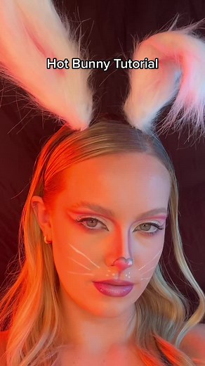 Sexy Bunny Makeup Tutorial for Halloween