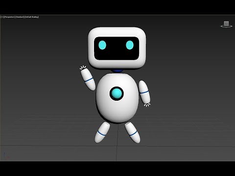 How To Make A Robot in 3ds max!!!