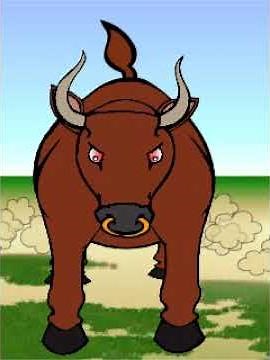 Charging bull.mov