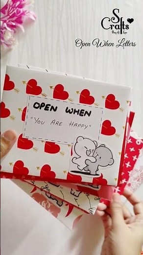 Open When Letters | Long distance Relationship Gift ideas | S Crafts