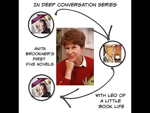 In Deep Conversation: Anita Brookner, the first 5 novels, with Hardcover Hearts (#2 of 3)