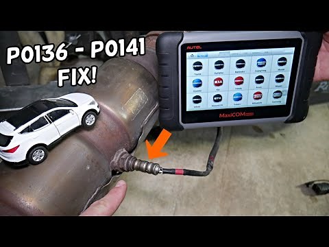 HYUNDAI SANTA FE CODE P0136, P0137, P0138, P0139, P0140, P0141 OXYGEN SENSOR CHECK ENGINE LIGHT FIX