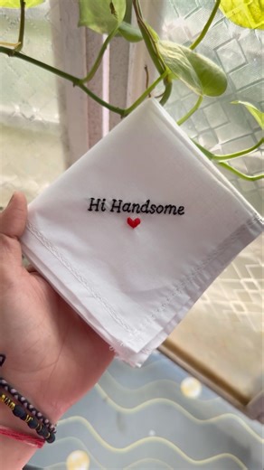 Customise embroidery handkerchief made with lovevisit our website for order