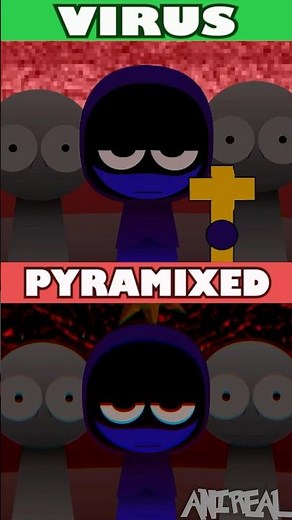 Incredibox Sprunki Pyramixed VIRUS MOD 🦠 VS Sprunki Pyramixed OG *HORROR VERSION*