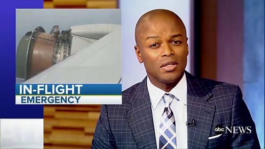 Passengers recall 'horrible' moment when United plane engine fell apart in midair