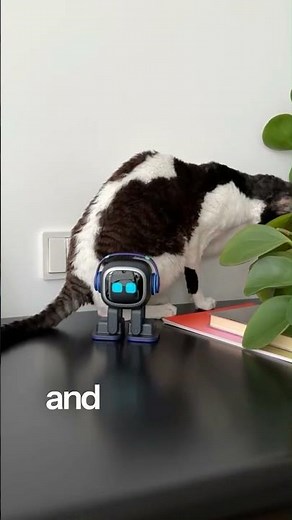 EMO Go Home – The AI Pet Robot That Lives on Your Desk! 🤖🔥 #shorts