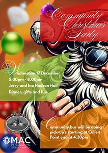 Come down to the hall on Wednesday evening for the Mapoon Community Christmas Party. Kids gifts have been proudly provided by OMAC and Council will be handing out the household vouchers. Can't wait to celebrate!! | Mapoon Aboriginal Shire Council