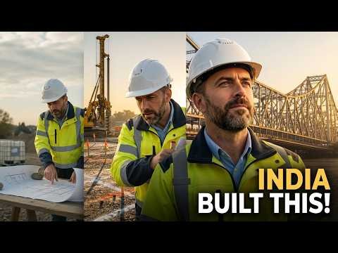 Howrah Bridge Construction Story | How India Built This Engineering Marvel | Full Documentary 4K