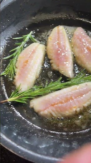 RED MULLET 🐟🥂 with Mashed Potatoes and Prosecco Sauce