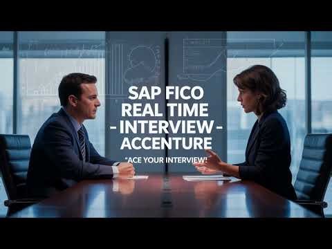 SAP FICO Real-Time Interview Accenture for 4+ years of experience - @1