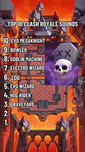 Top 10 Sounds In Clash Royale
