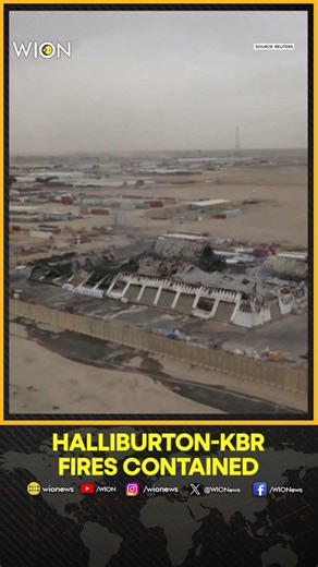 Drone Slams US Oil Giants in Basra: Halliburton & KBR Ablaze - No Casualties