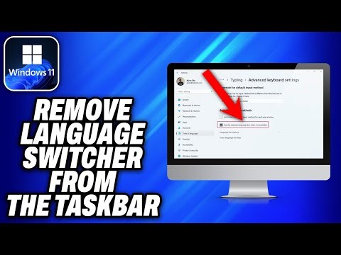 How To Remove Language Switcher ENG From the Taskbar on Windows 11 (2025) - Easy Fix